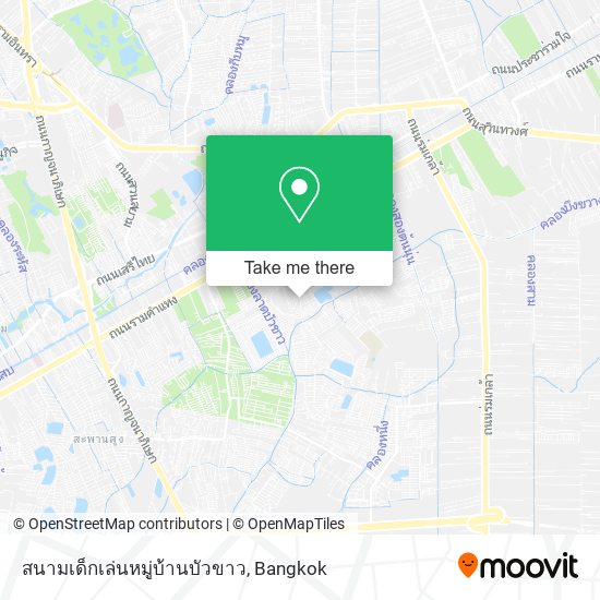 สนามเด็กเล่นหมู่บ้านบัวขาว map