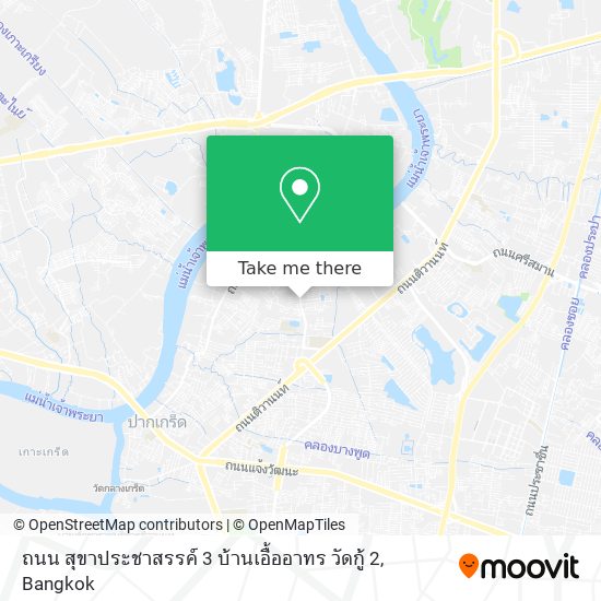 ถนน สุขาประชาสรรค์ 3 บ้านเอื้ออาทร วัดกู้ 2 map