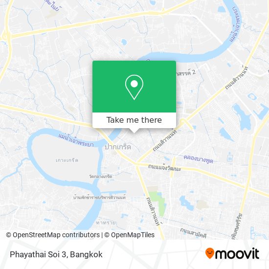 Phayathai Soi 3 map