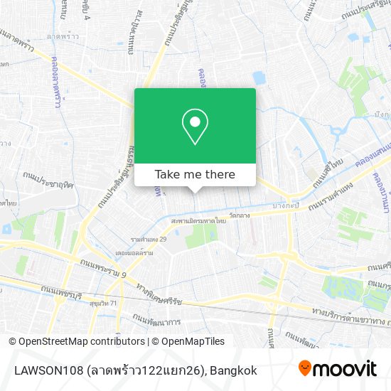 LAWSON108 (ลาดพร้าว122แยก26) map