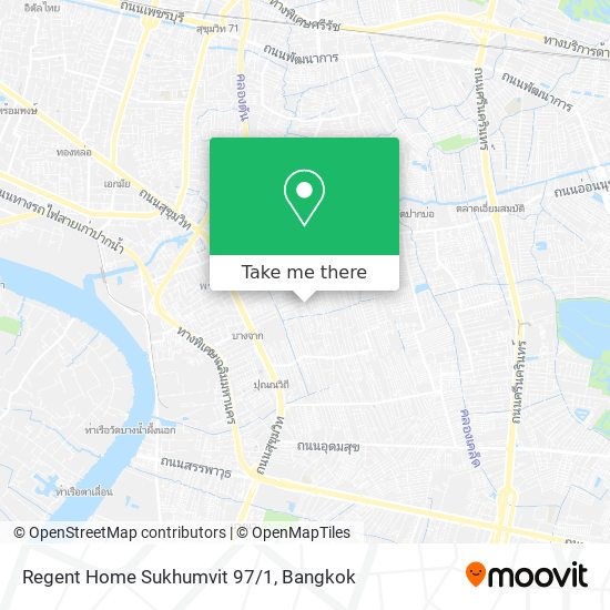 Regent Home Sukhumvit 97/1 map