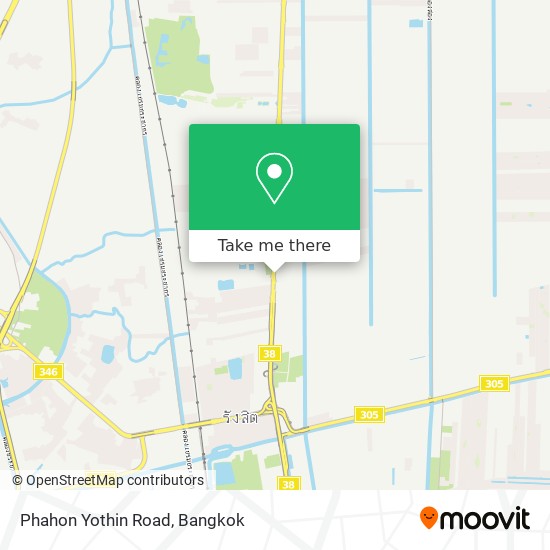 Phahon Yothin Road map