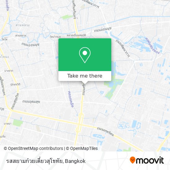 รสสยามก๋วยเตี๋ยวสุโขทัย map