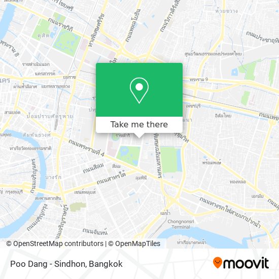 Poo Dang - Sindhon map