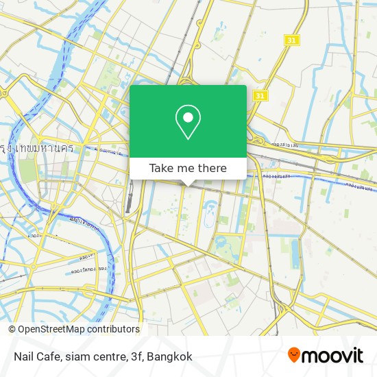 Nail Cafe, siam centre, 3f map