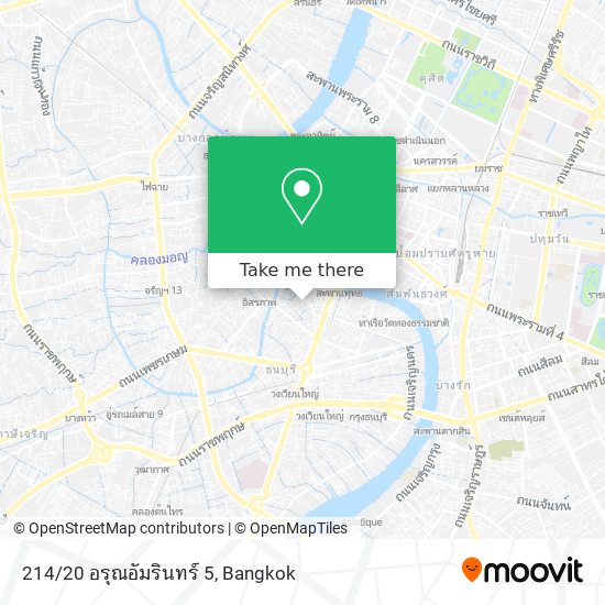 214/20 อรุณอัมรินทร์ 5 map