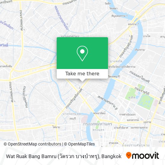 Wat Ruak Bang Bamru (วัดรวก บางบำหรุ) map