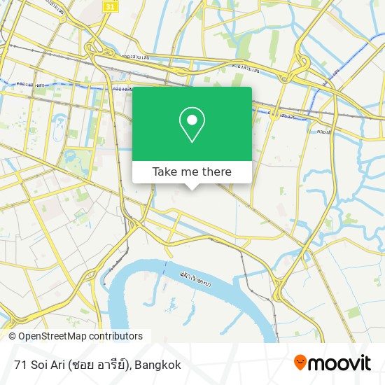 71 Soi Ari (ซอย อารีย์) map