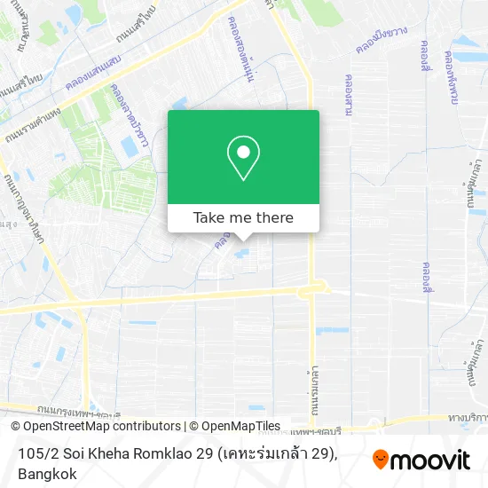 105 / 2 Soi Kheha Romklao 29 (เคหะร่มเกล้า 29) map
