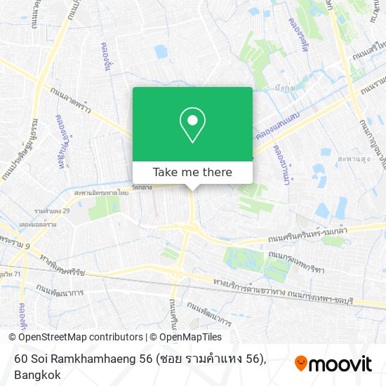 60 Soi Ramkhamhaeng 56 (ซอย รามคำแหง 56) map