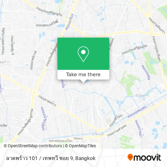 ลาดพร้าว 101 / เทพทวี ซอย 9 map