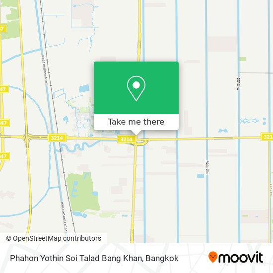 Phahon Yothin Soi Talad Bang Khan map