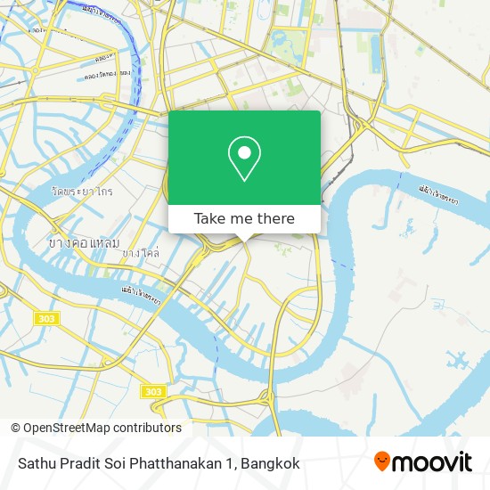 Sathu Pradit Soi Phatthanakan 1 map
