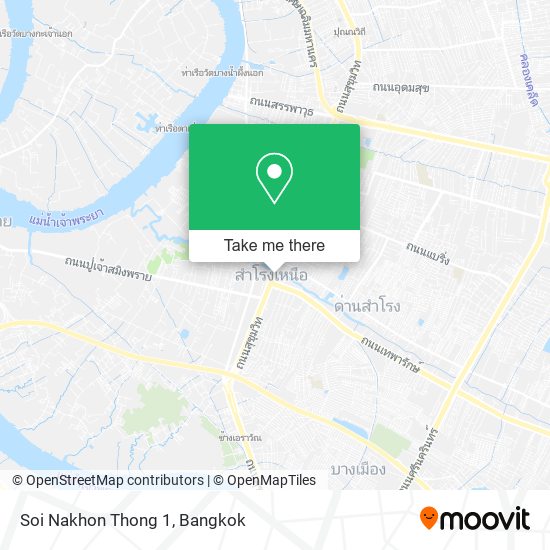 Soi Nakhon Thong 1 map