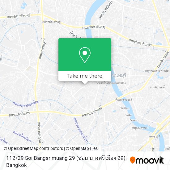 112 / 29 Soi Bangsrimuang 29 (ซอย บางศรีเมือง 29) map