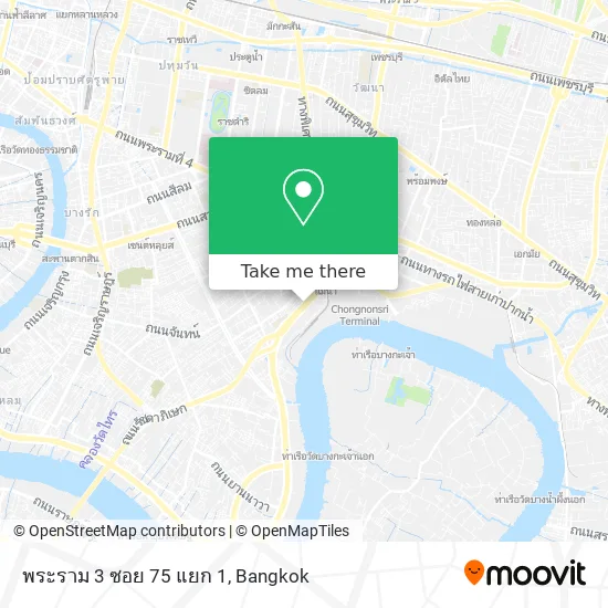 พระราม 3 ซอย 75 แยก 1 map