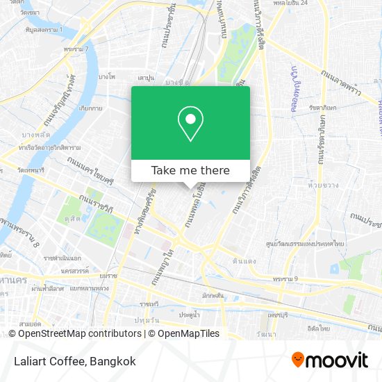 Laliart Coffee map