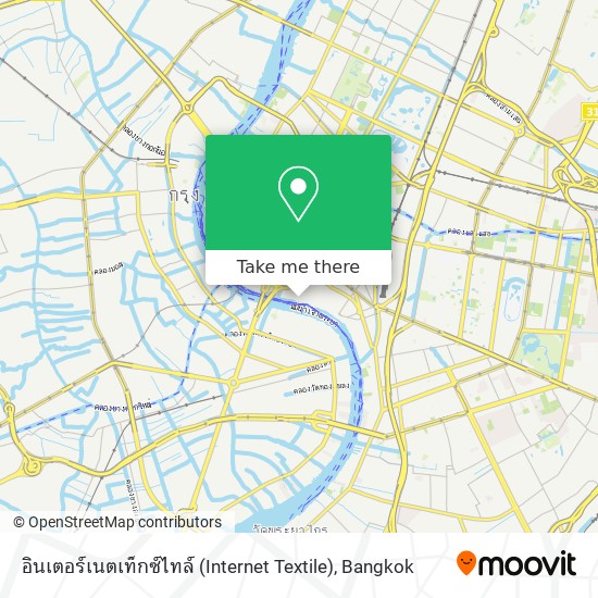 อินเตอร์เนตเท็กซ์ไทล์ (Internet Textile) map