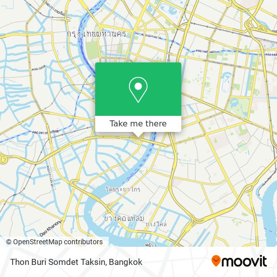 Thon Buri Somdet Taksin map