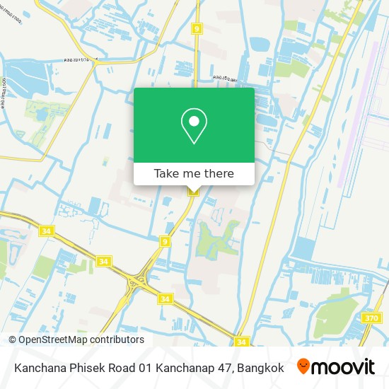 Kanchana Phisek Road 01 Kanchanap 47 map