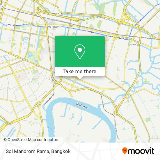 Soi Manorom Rama map