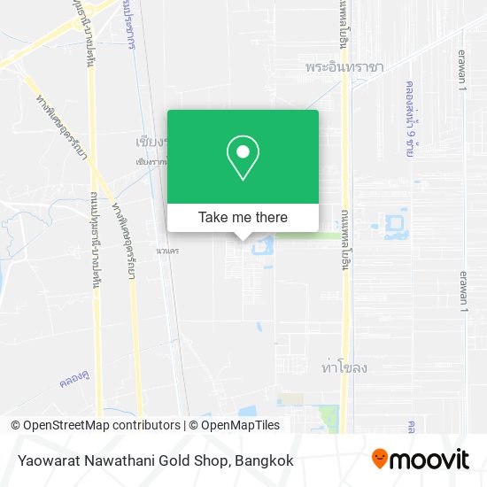 Yaowarat Nawathani Gold Shop map