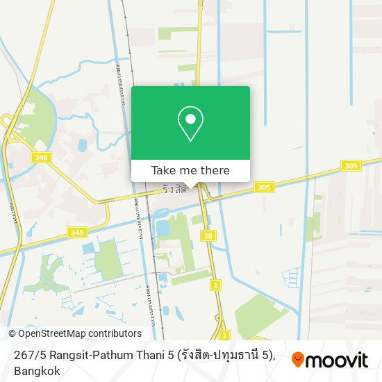 267 / 5 Rangsit-Pathum Thani 5 (รังสิต-ปทุมธานี 5) map