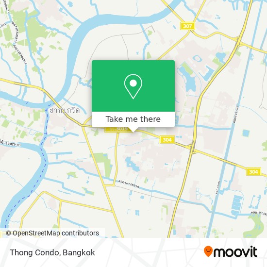 Thong Condo map