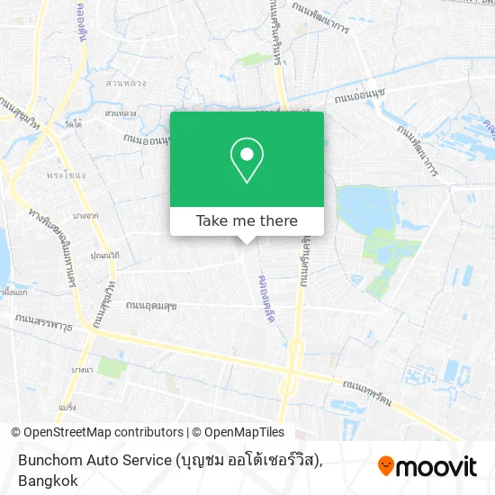 Bunchom Auto Service (บุญชม ออโต้เซอร์วิส) map