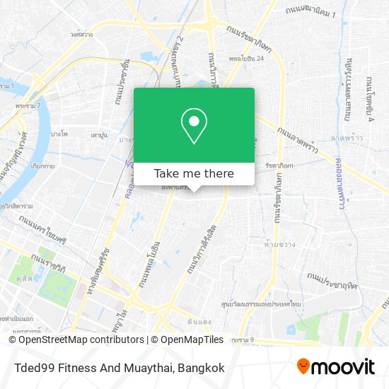 Tded99 Fitness And Muaythai map