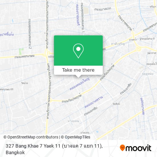 327 Bang Khae 7 Yaek 11 (บางแค 7 แยก 11) map