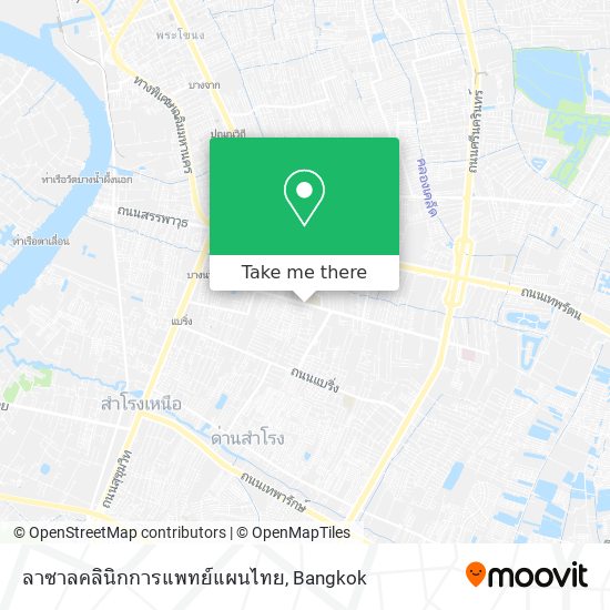 ลาซาลคลินิกการแพทย์แผนไทย map