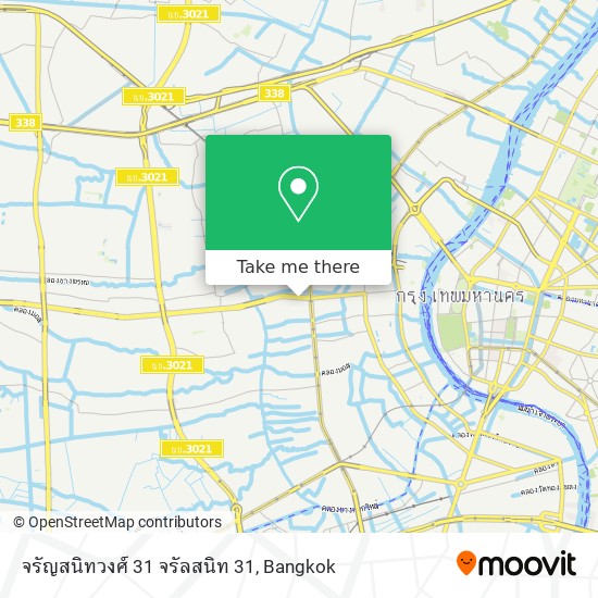 จรัญสนิทวงศ์ 31 จรัลสนิท 31 map