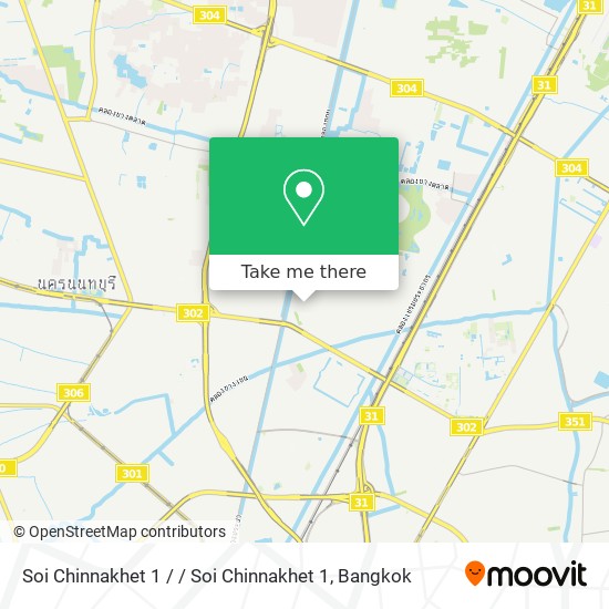 Soi Chinnakhet 1 / / Soi Chinnakhet 1 map