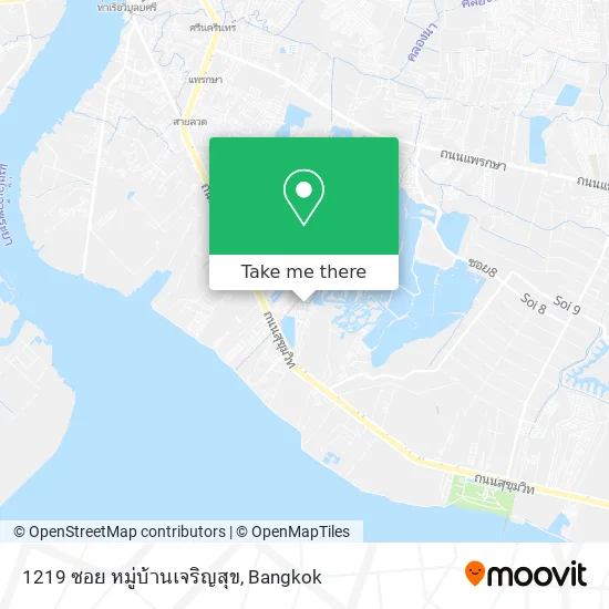 1219 ซอย หมู่บ้านเจริญสุข map