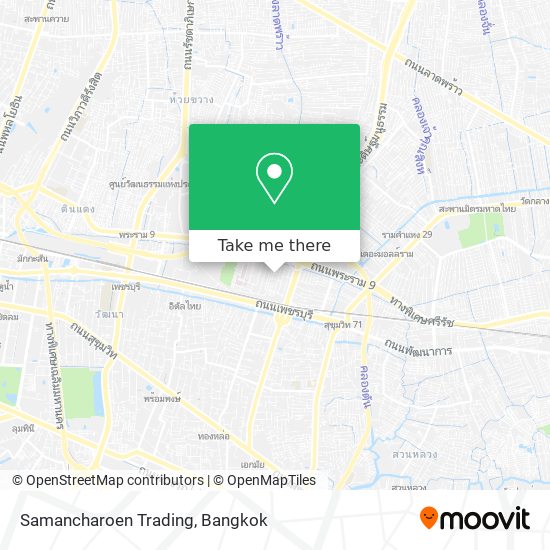 Samancharoen Trading map