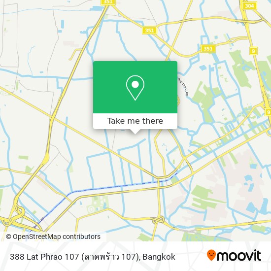 388 Lat Phrao 107 (ลาดพร้าว 107) map