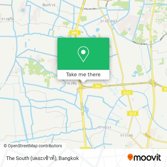 The South (เดอะเซ้าท์) map