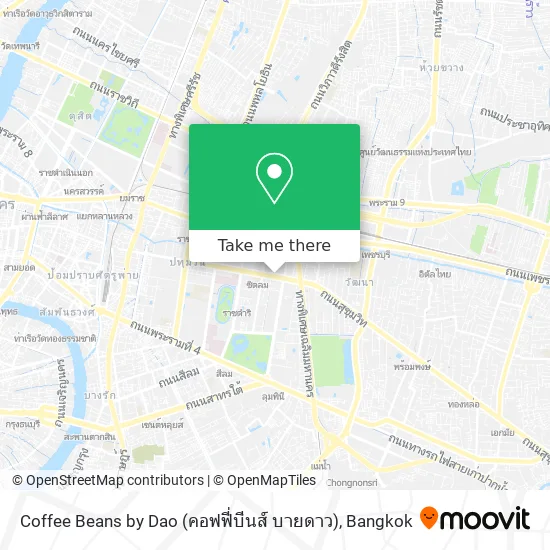Coffee Beans by Dao (คอฟฟี่บีนส์ บายดาว) map
