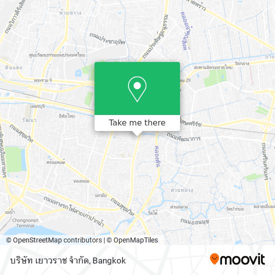 บริษัท เยาวราช จำกัด map