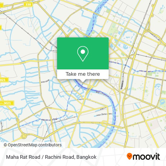 Maha Rat Road / Rachini Road map