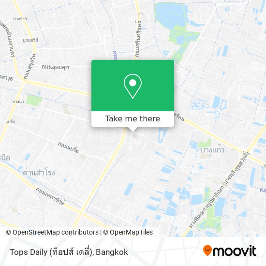 Tops Daily (ท็อปส์ เดลี่) map
