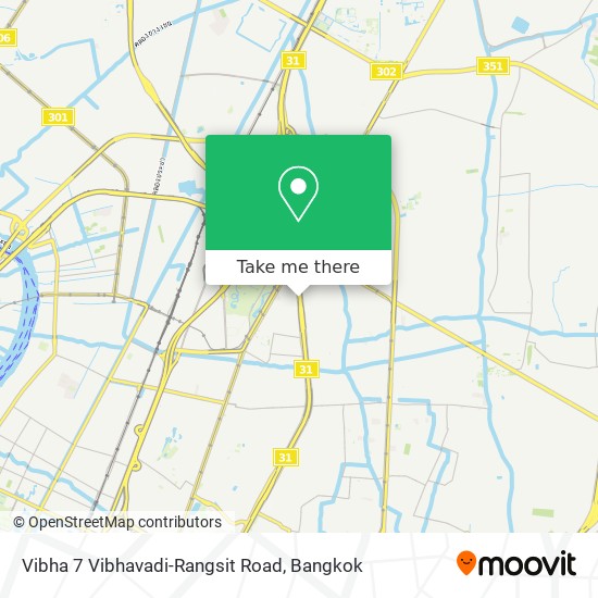 Vibha 7 Vibhavadi-Rangsit Road map