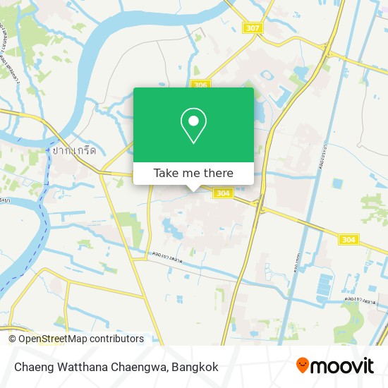 Chaeng Watthana Chaengwa map