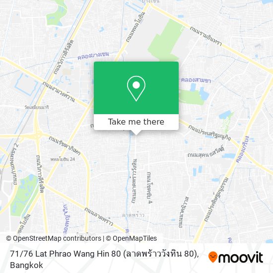 71 / 76 Lat Phrao Wang Hin 80 (ลาดพร้าววังหิน 80) map