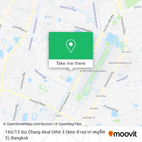 160 / 13 Soi Chang Akat Uthit 3 (ซอย ช่างอากาศอุทิศ 3) map