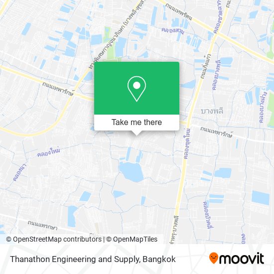 Thanathon Engineering and Supply map
