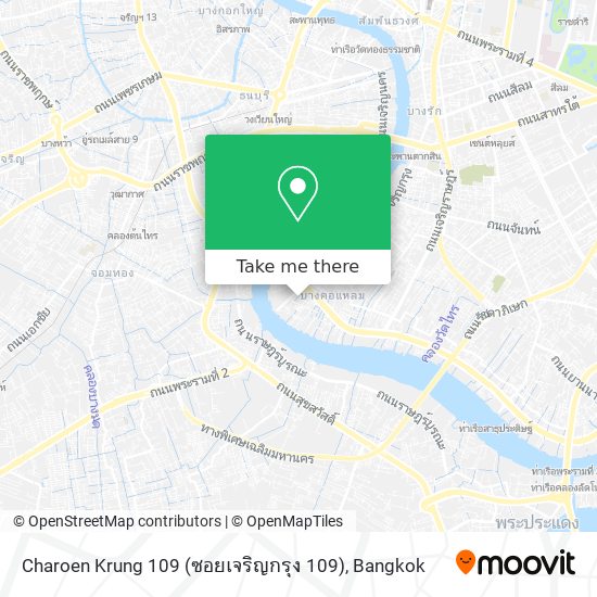Charoen Krung 109 (ซอยเจริญกรุง 109) map