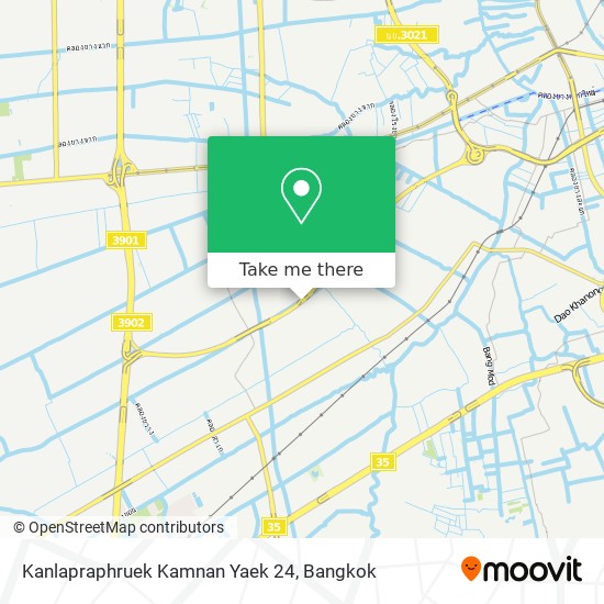 Kanlapraphruek Kamnan Yaek 24 map