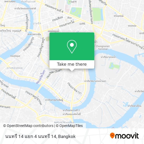 นนทรี 14 แยก 4 นนทรี 14 map